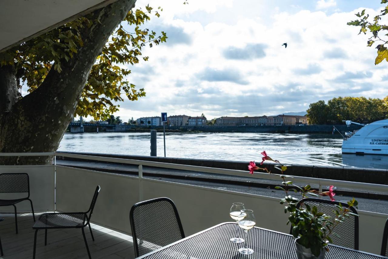 La Batie - Terrasse Avec Vue Imprenable Sur Le Rhone, 3 Chambres, 3 Salles De Bain Tain-lʼHermitage Exterior foto