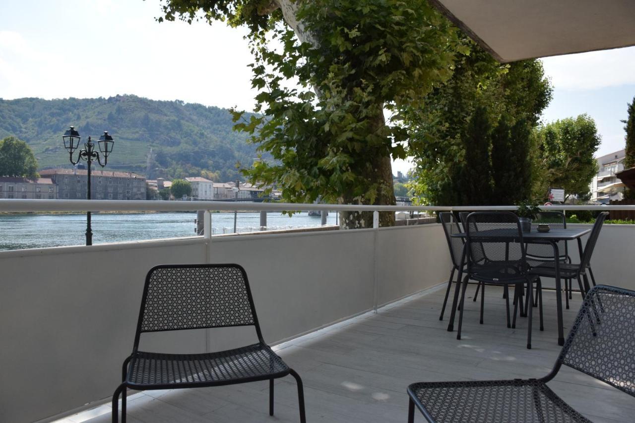 La Batie - Terrasse Avec Vue Imprenable Sur Le Rhone, 3 Chambres, 3 Salles De Bain Tain-lʼHermitage Exterior foto